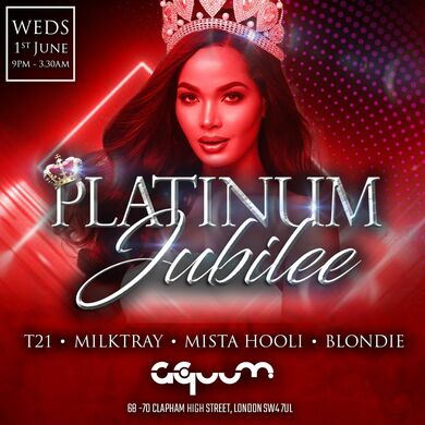 WEDNESDAY AT AQUUM - QUEENS JUBILEE