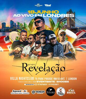 Grupo Revelação ao vivo em Londres