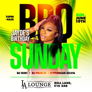 Jayde Xclusive Birthday #BBQ Sundays  