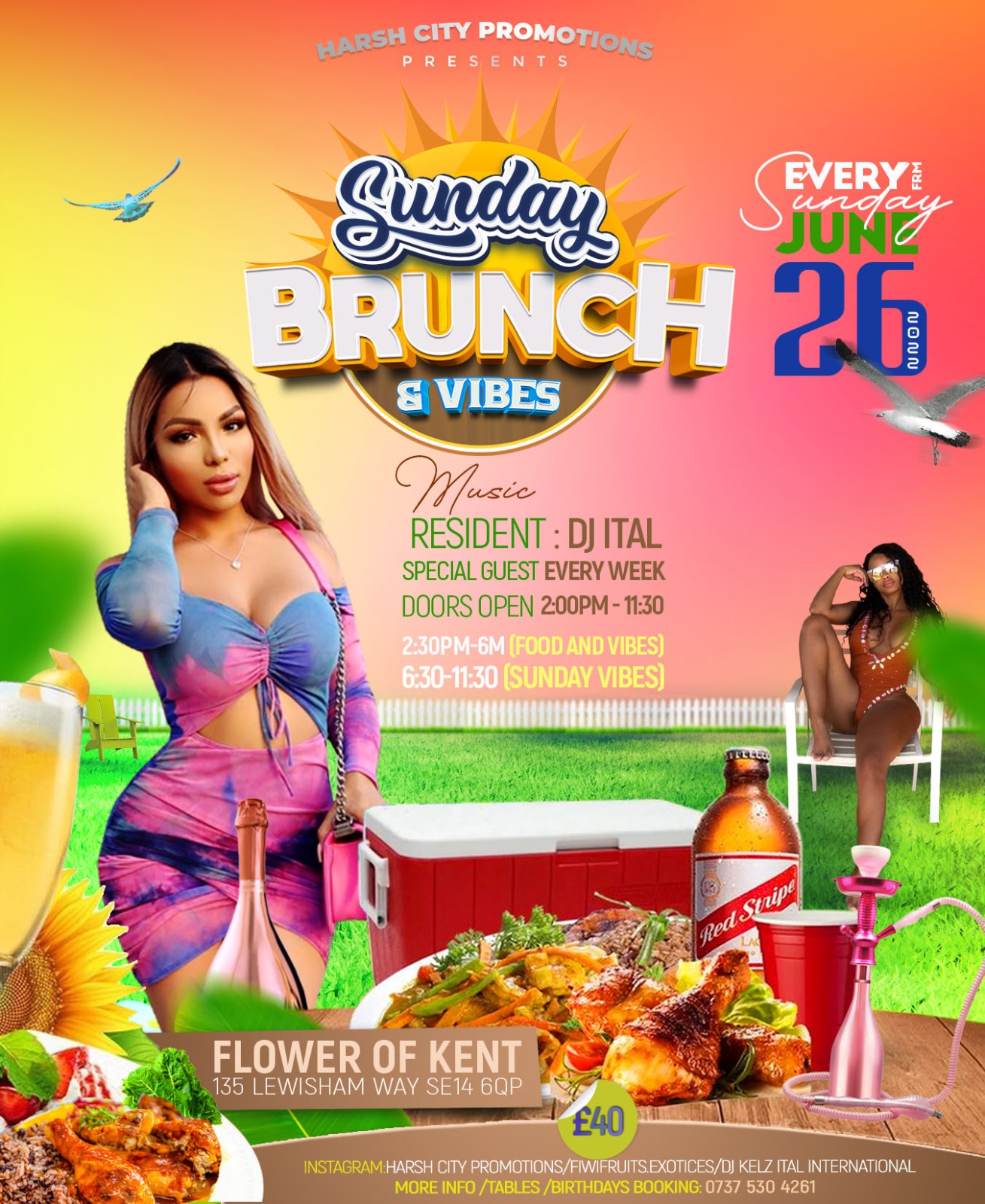 Sunday brunch & vibes 