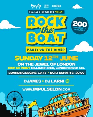 “Rock the Boat” Summer Fest Boat Party!!