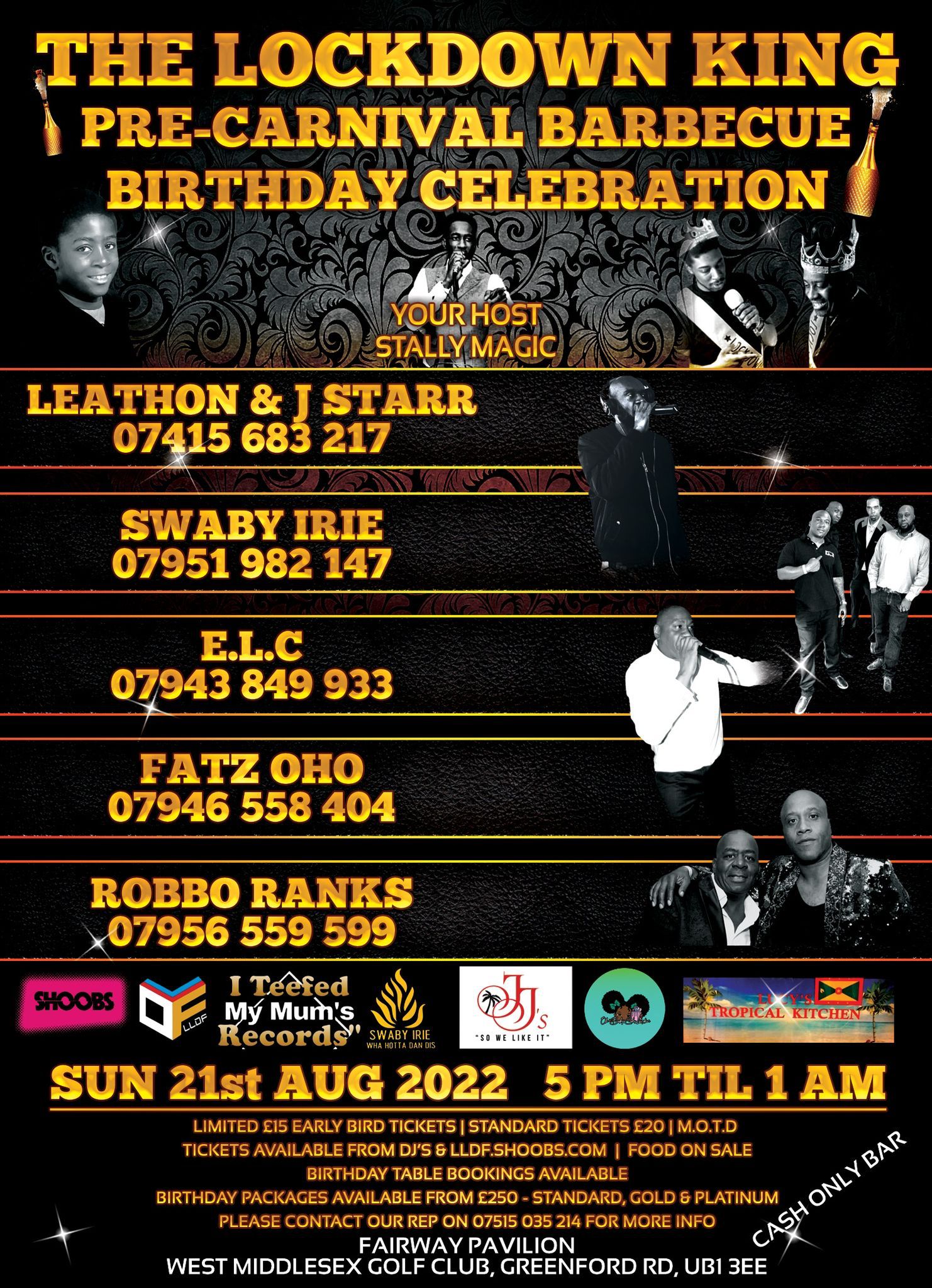 The Lockdown King Birthday Celebration