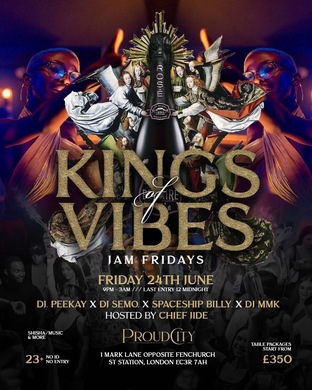 KINGZ OF VIBES  PRESENTS  (JAM FRIDAYS)