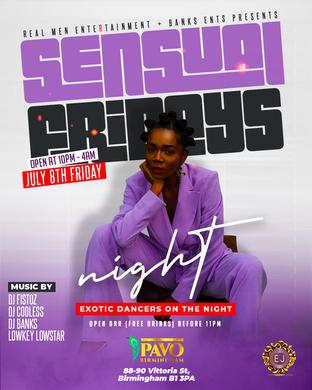 Sensual Friday (WIRELESS AFTERPARTY)