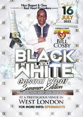 Nico Elegant & Class Black & White Summer Party