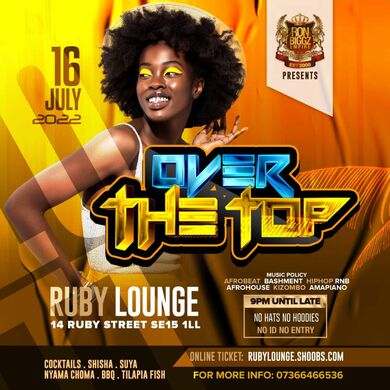 Ruby Lounge - Over The Top