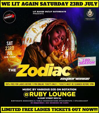 Ruby Lounge - The ZODIAC Experience