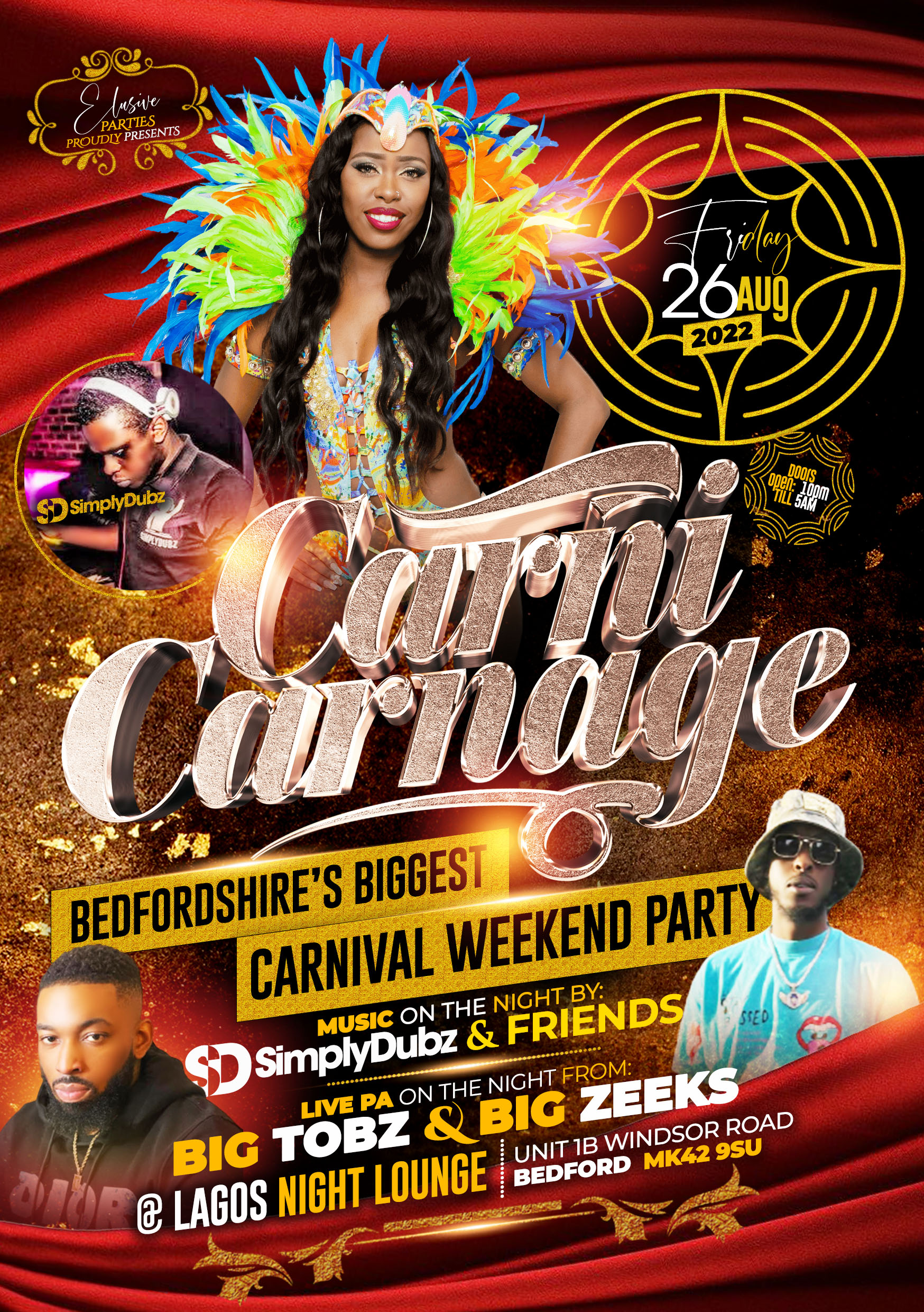 Carni Carnage (Bedfordshires Biggest Carnival Weekend Party) 
