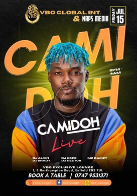 Camidoh Live Performance