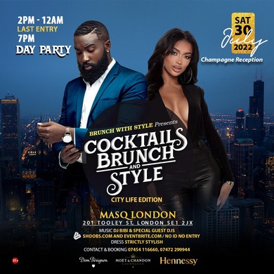 COCKTAIL BRUNCH & STYLE   "City Edition" 