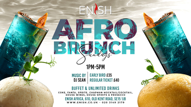 Enish Afrodrunch Sundays   