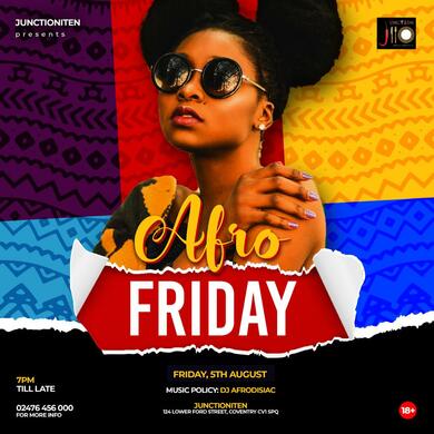 AFRO FRIDAY SHUTDOWN #DISTURBING_Cov