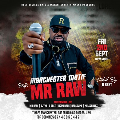 Manchester Motif With Mr Raw Performing Live
