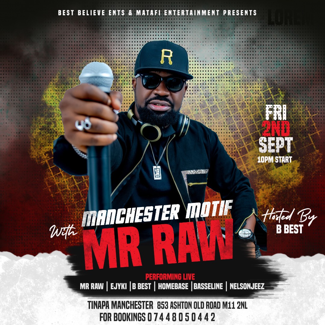 Manchester Motif With Mr Raw Performing Live