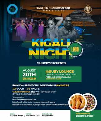 Ruby Lounge - Kigali Night