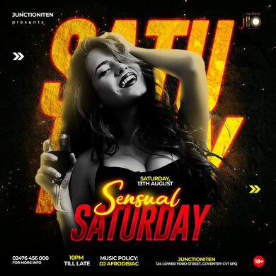 TURNT SATURDAYS ~ SENSUAL