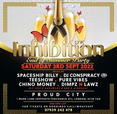 ★INHIBITION (End of Summer Party)★   