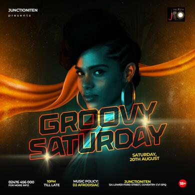 TURNT SATURDAYS ~ FEEL THE GROOVE