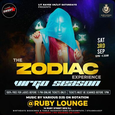 Ruby Lounge - The Zodiac Experience