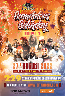 Scandalous Saturday - NHC2022 Carnival Party