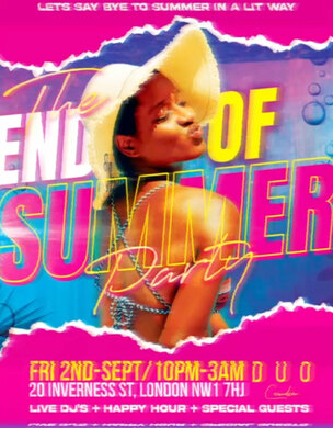 END OF SUMMER PARTY - BAD HABITS FRIDAYS
