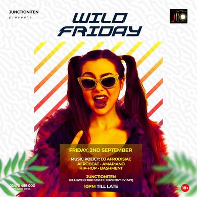 WILD FRIDAY ~ Disturbing Cov