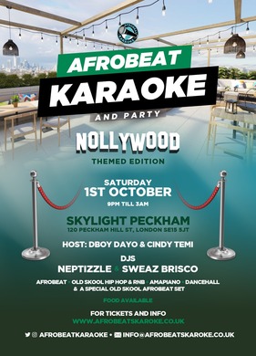 Afrobeat Karaoke  & Party 'Nollywood Themed Edition'