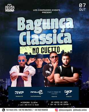 Bagunca classica no guetto