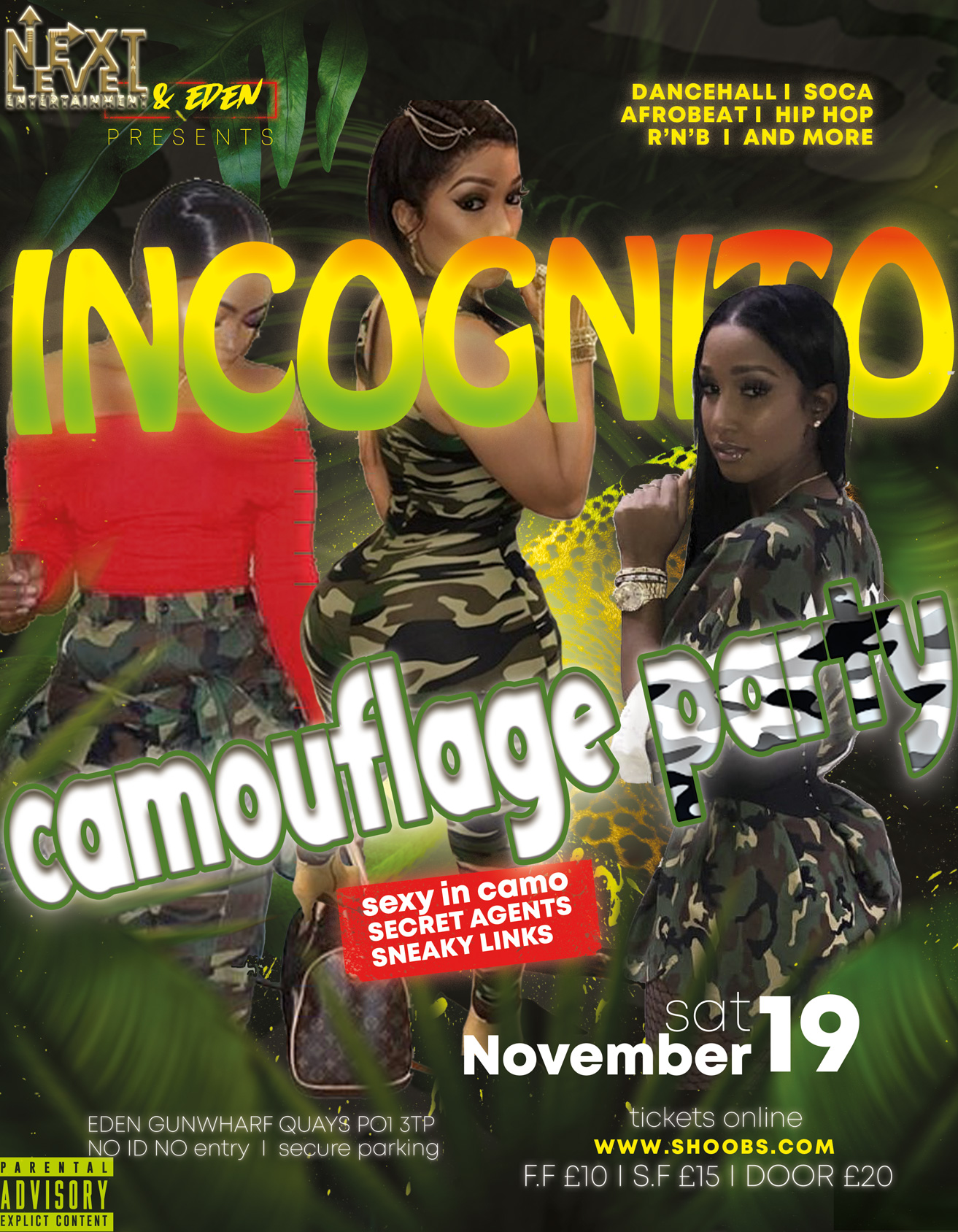 INCOGNITO - The Camouflage Party