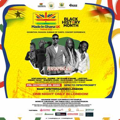 MADE IN GHANA-UK FESTIVAL LONDON 2022