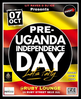 Ruby Lounge - Celebrating Uganda Independence
