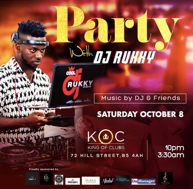 PARTY WITH DJ RUKKY 