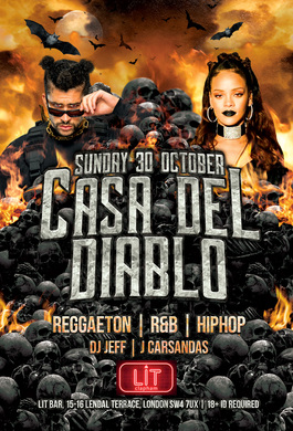 Halloween - Casa del Diablo @ Lit Clapham