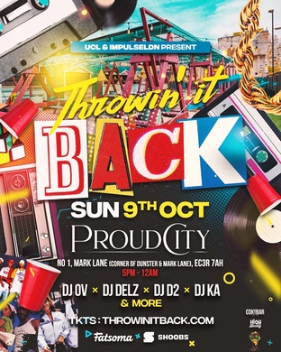 “Throwin In Back” Day Party Special @  PROUD CABARET