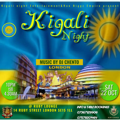 Ruby Lounge - Kigali Night