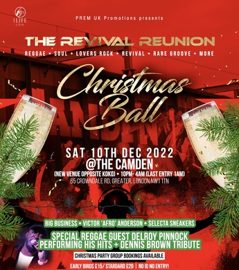  The Revival Reunion 🎄Christmas Ball feat DELROY PINNOCK live PA