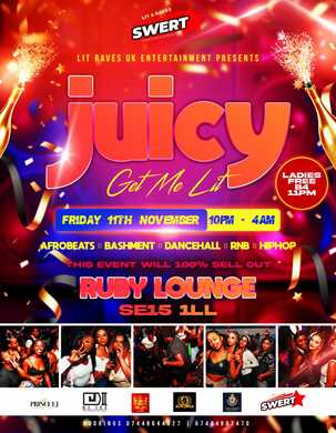 Ruby Lounge - Juicy Get Me Lit