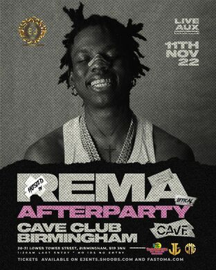 OFFICIAL REMA CONCERT  AFTER PARTY