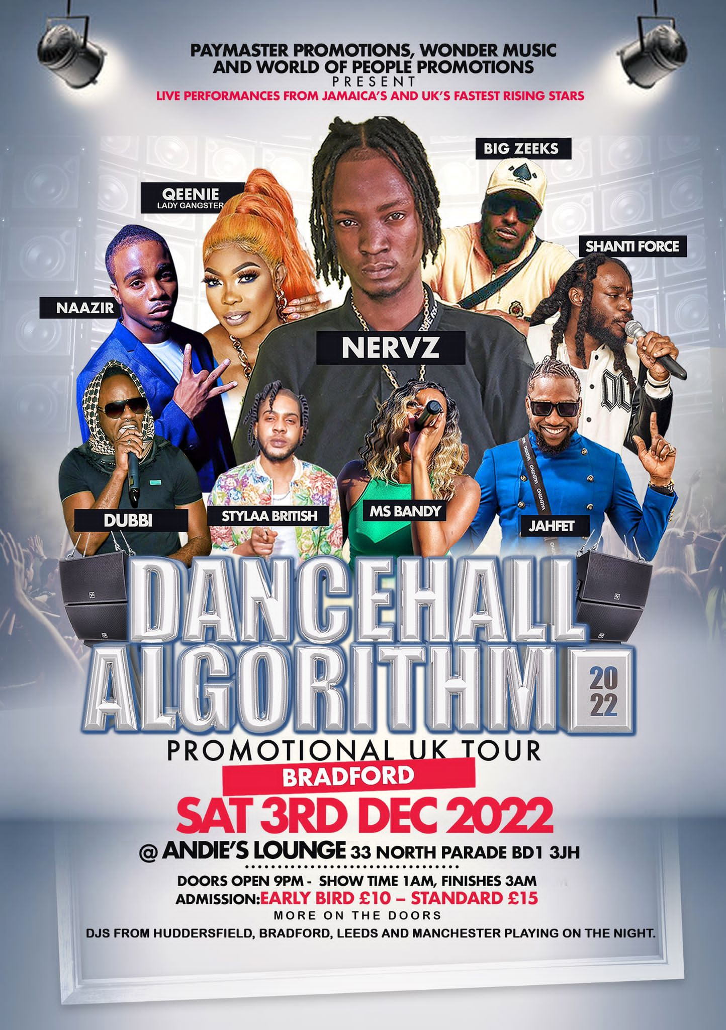 DANCEHALL ALGORITHM 2022 - BRADFORD