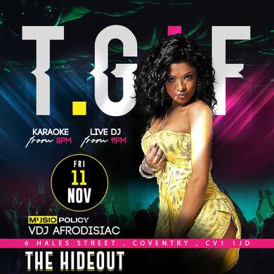 Thank God Its Friday ~ LAUNCH