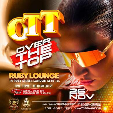 Ruby Lounge - Over The Top