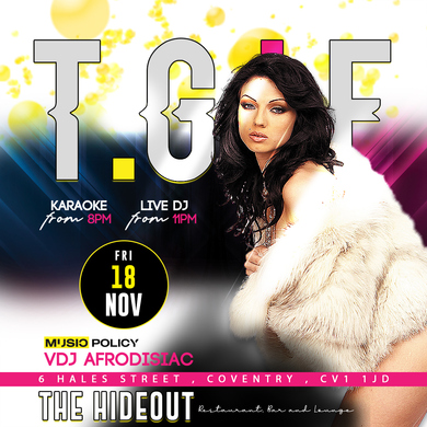 Thank God Its Friday ~ LAUNCH