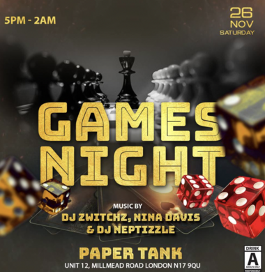 Afrobeats Games Night