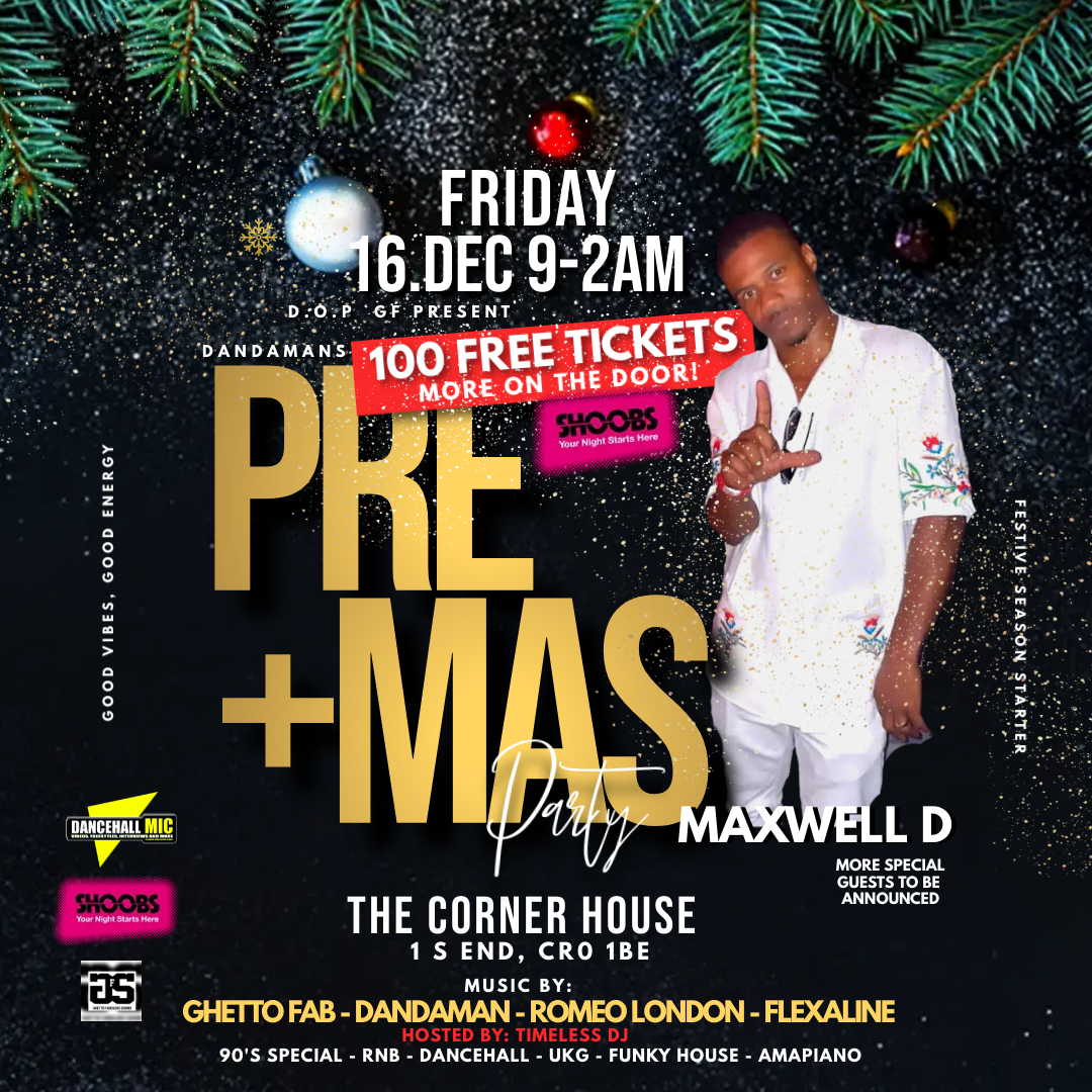PRE +MAS PARTY