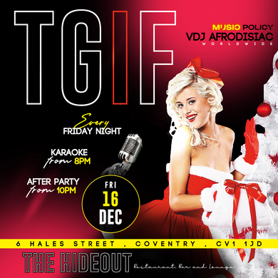 Thank God Its Friday ~ Disturbing Cov