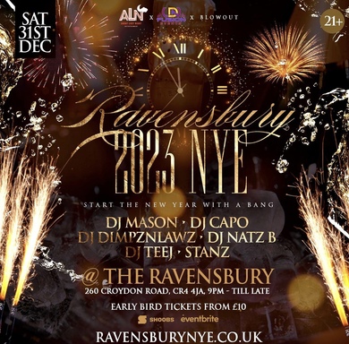 Ravensbury 2023 NYE