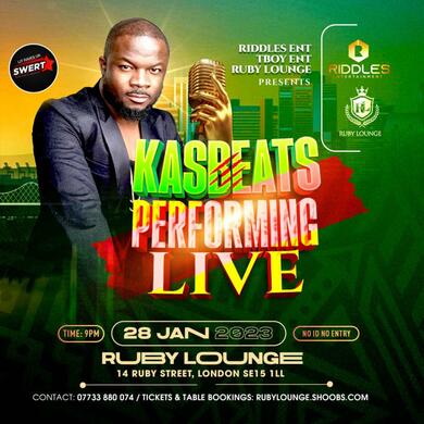 Ruby Lounge - Kas Beats Performing Live 