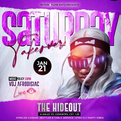 SATURDAY TAKEOVER ~ Disturbing Cov
