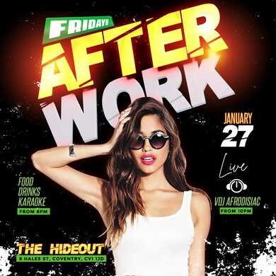 Fridays After Work ~ Disturbing Cov