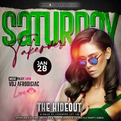 SATURDAY TAKEOVER ~ Disturbing Cov